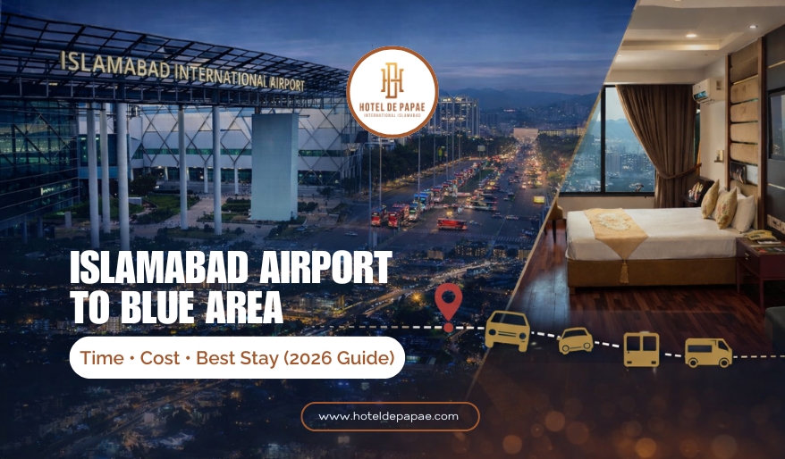 Islamabad Airport to Blue Area | Time, Cost & Best Stay (2026)